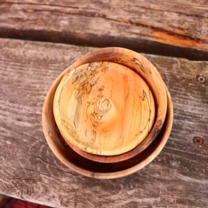 Spalted Wood Ring Holders + Trinket Dishes